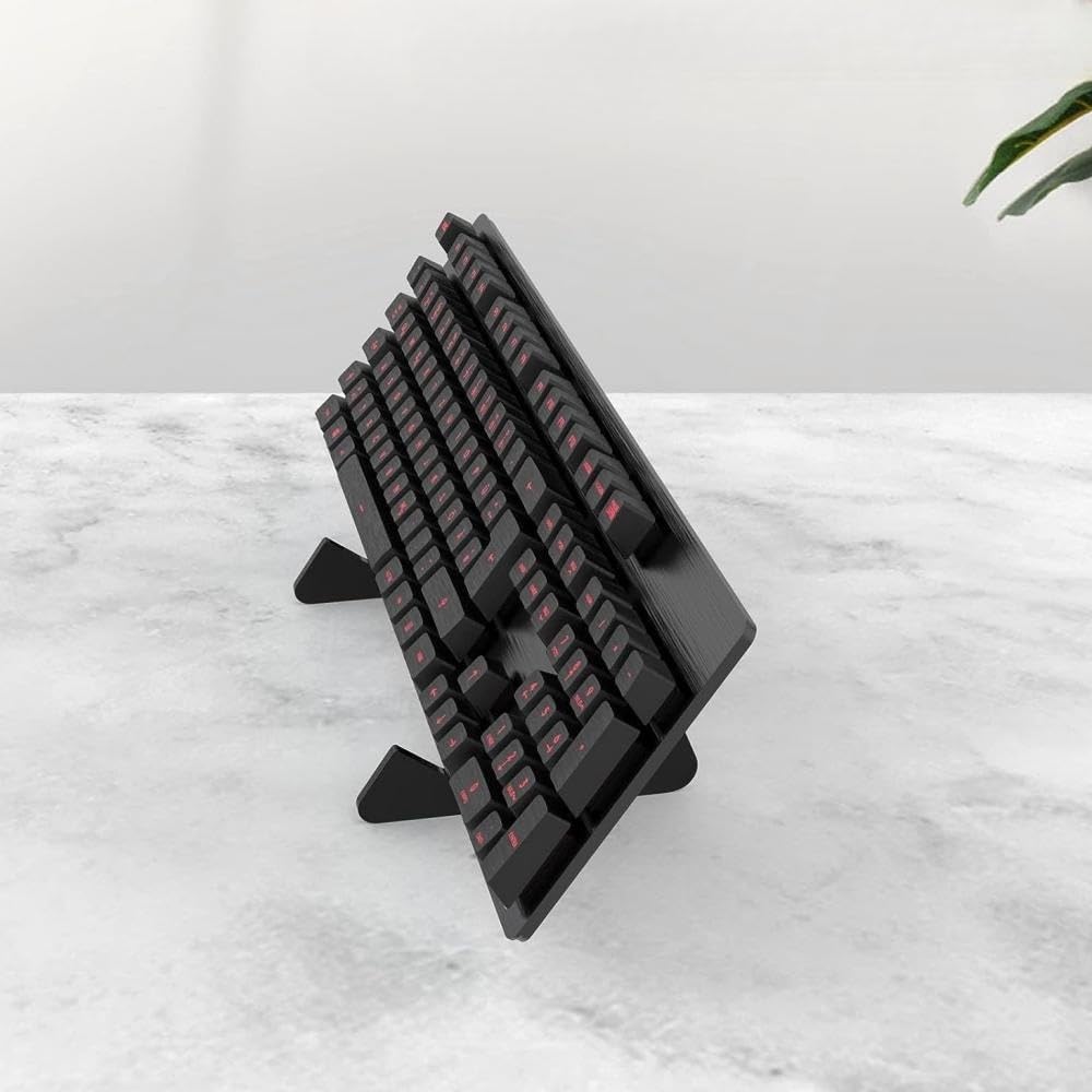 スタイリッシュ&実用的！3段階キーボードホルダーディスプレイスタンド スタイリッシュ&実用的！3段階キーボードホルダーディスプレイ